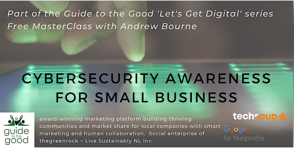 MasterClass Cybersecurity Awareness for Small Business